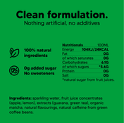 Lemon Lime Healthy Energy Drink