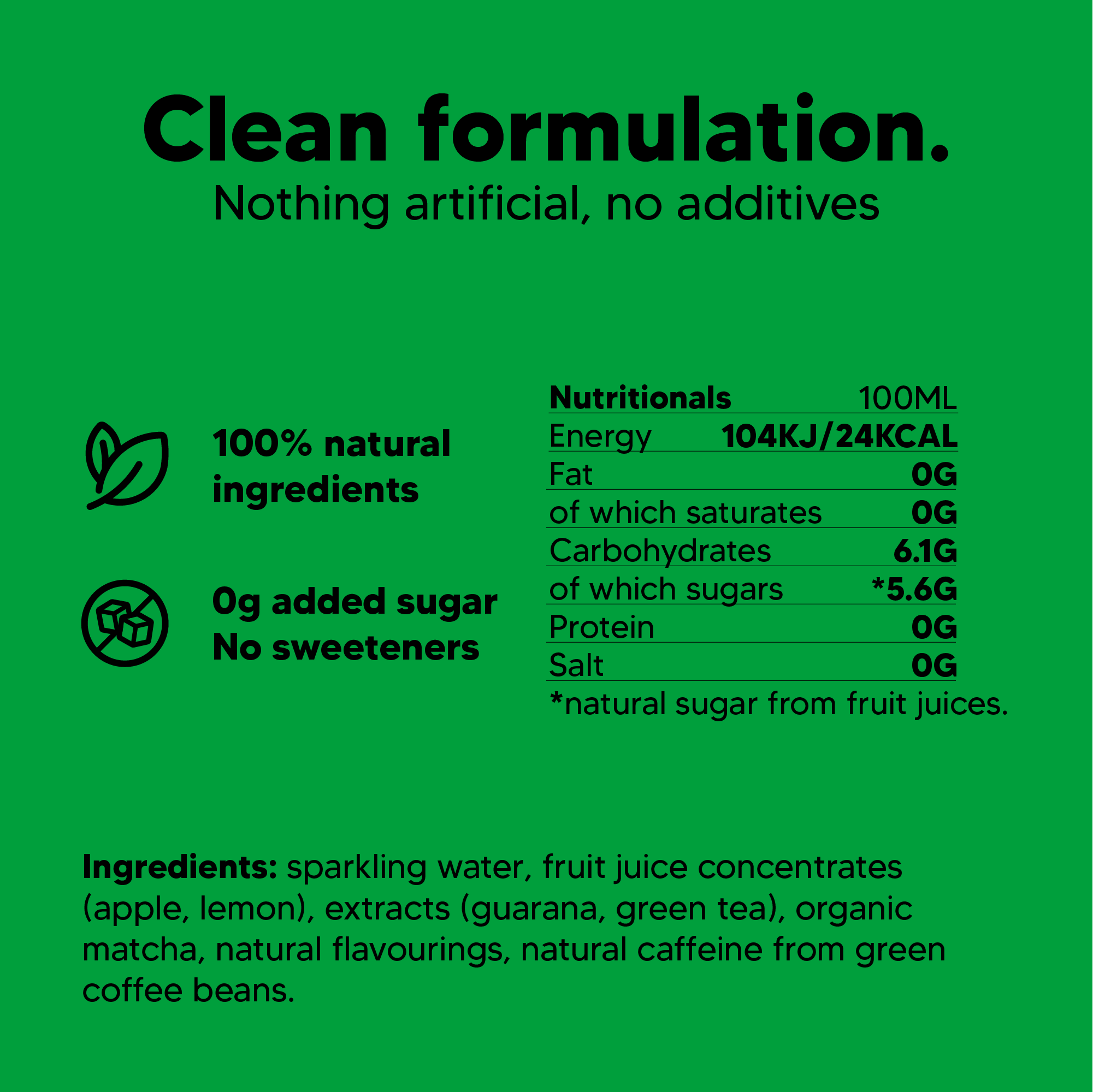 Lemon Lime Healthy Energy Drink