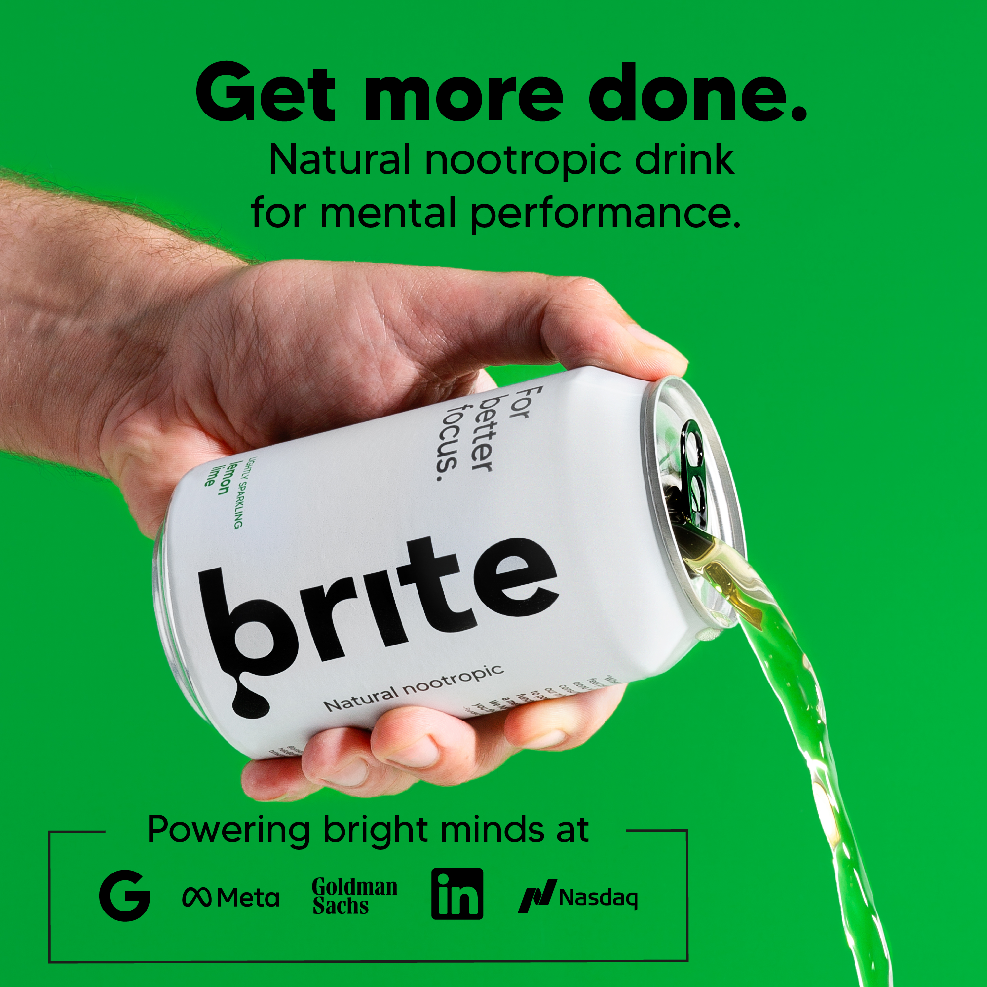 Lemon Lime Healthy Energy Drink